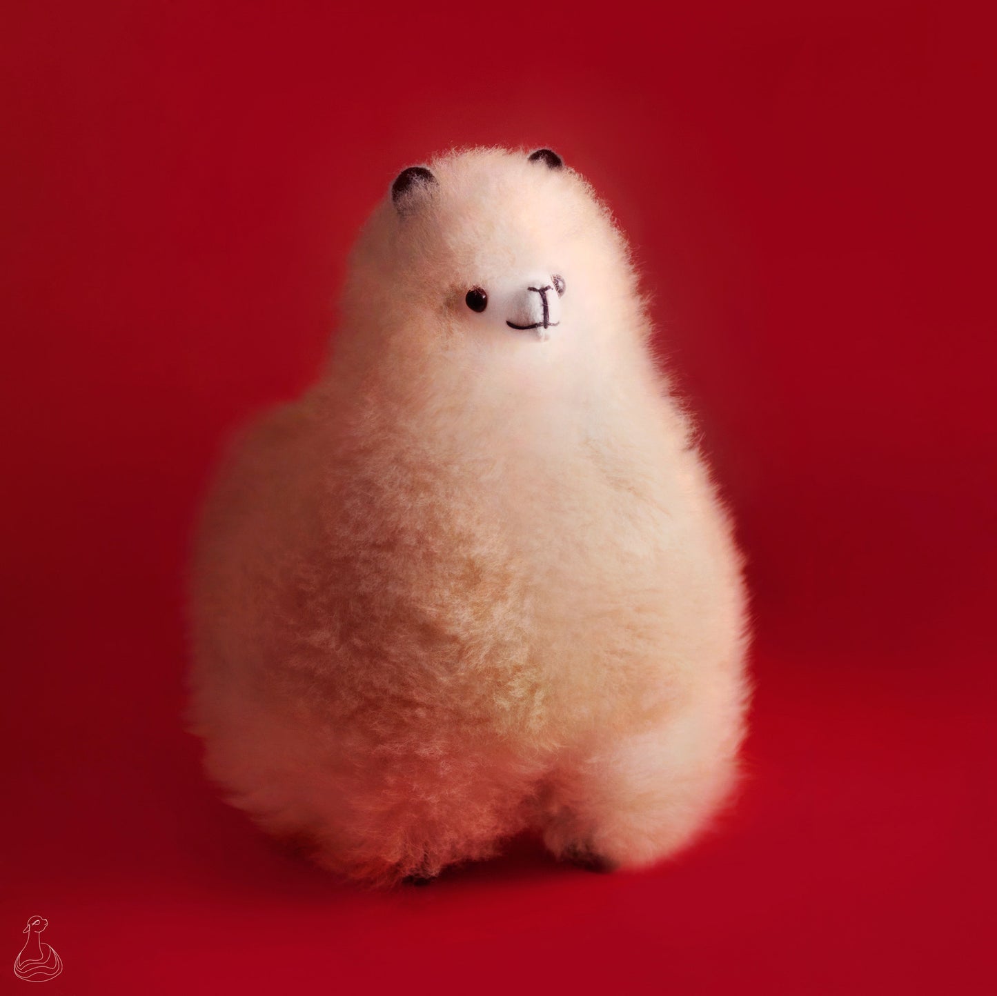 ALPACA FUR TOY | Customizable Handcrafted Alpaca Fur Stuffed Plush