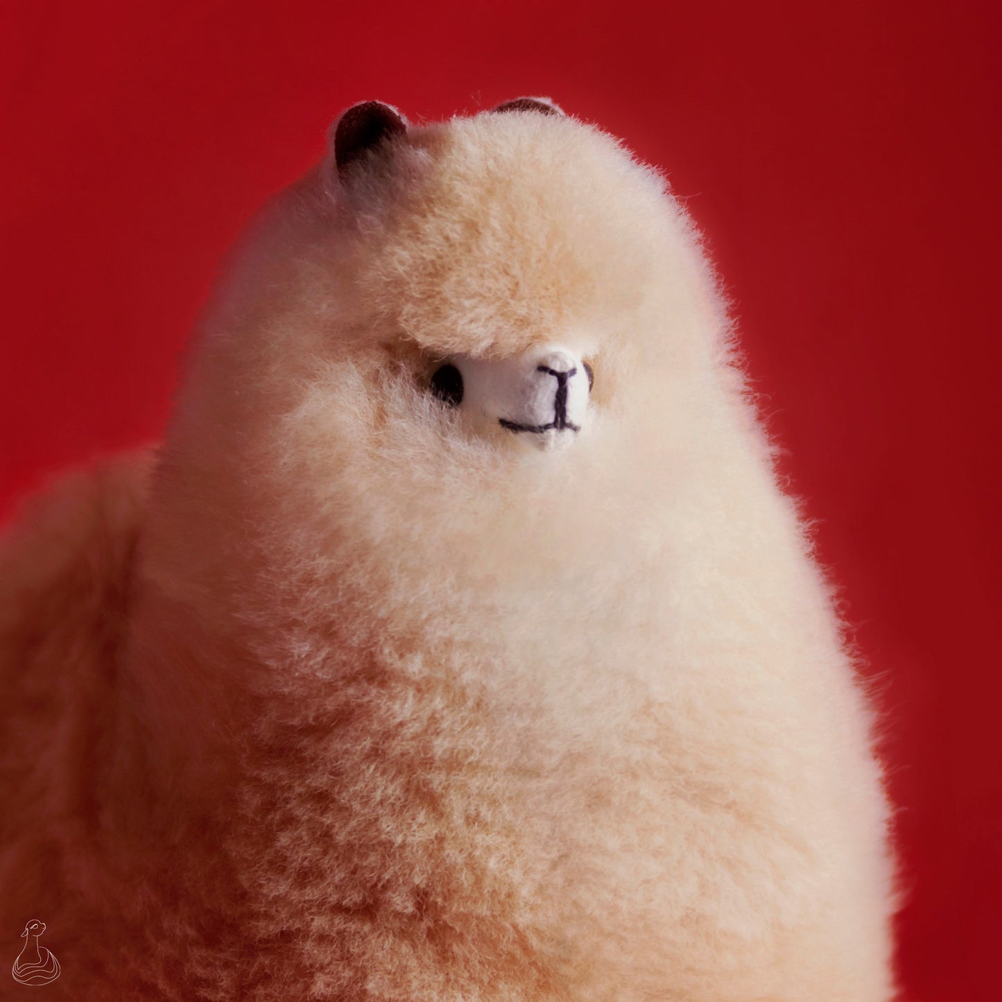 ALPACA FUR TOY | Customizable Handcrafted Alpaca Fur Stuffed Plush