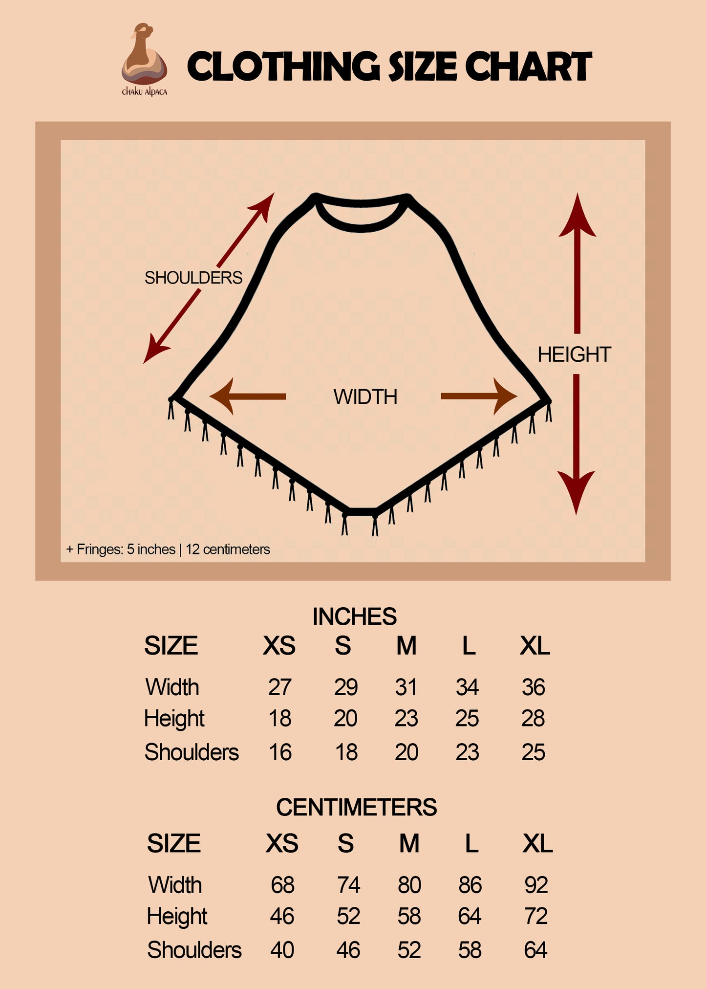 ALPACA PONCHO | Luxury Alpaca Peruvian Poncho Unisex | Alpaca Poncho Bell Shape