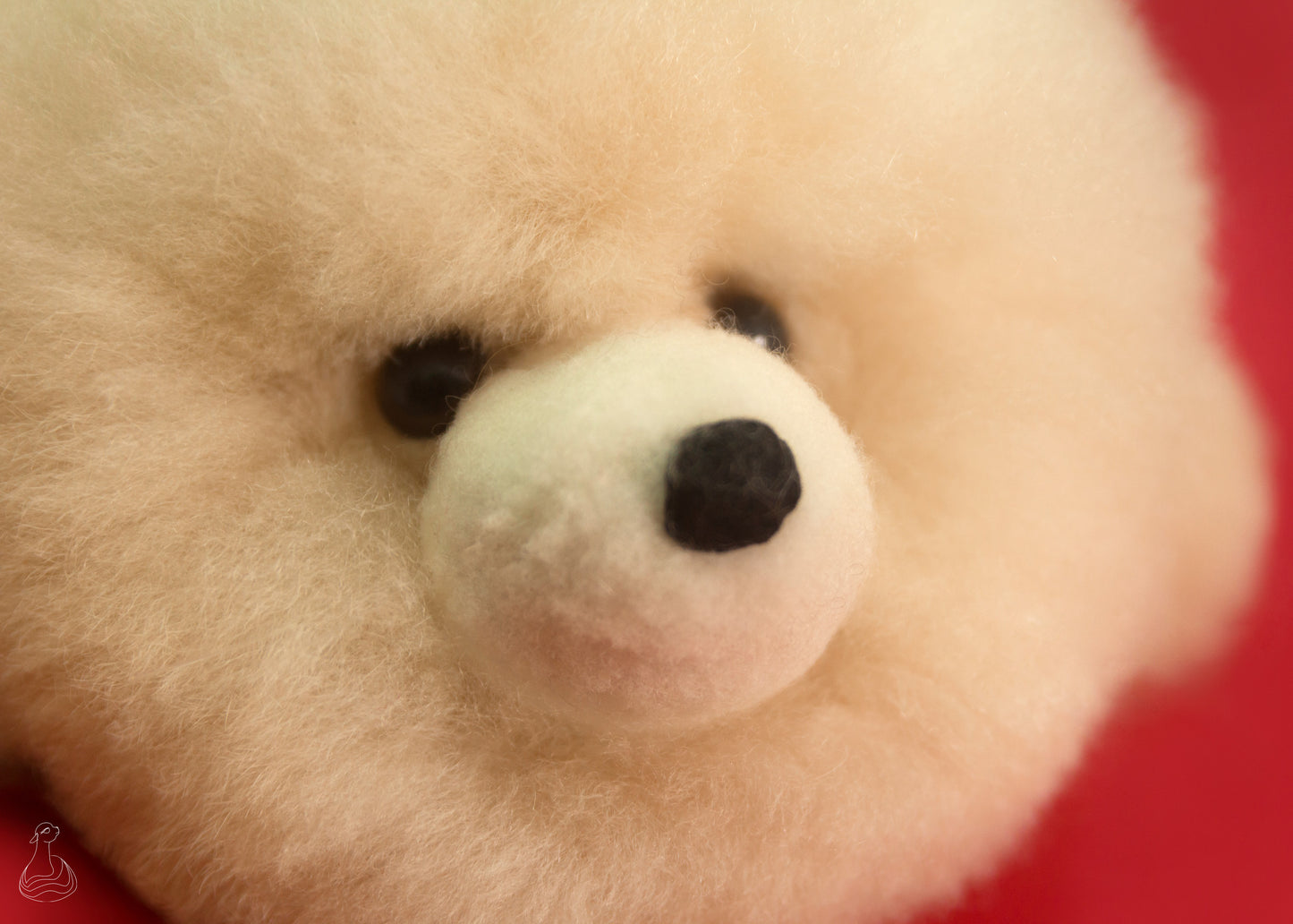 ALPACA FUR TOY | Seal Stuffed Plush | Handcrafted Hypoallergenic Doll