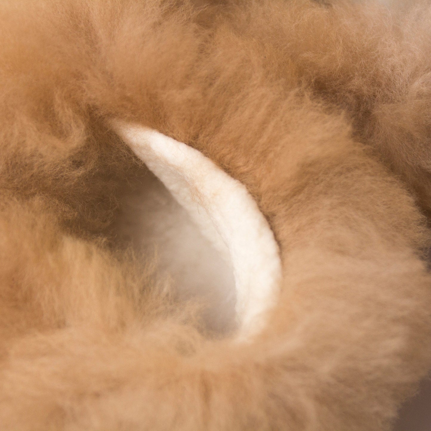ALPACA FUR SLIPPERS | Beige Slippers Alpaca Fur | Handmade Fur Slippers
