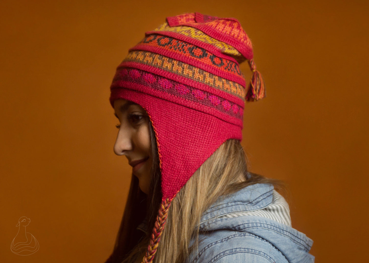 ALPACA CHULLO | Reversible Double-Level Peruvian Alpaca Chullo