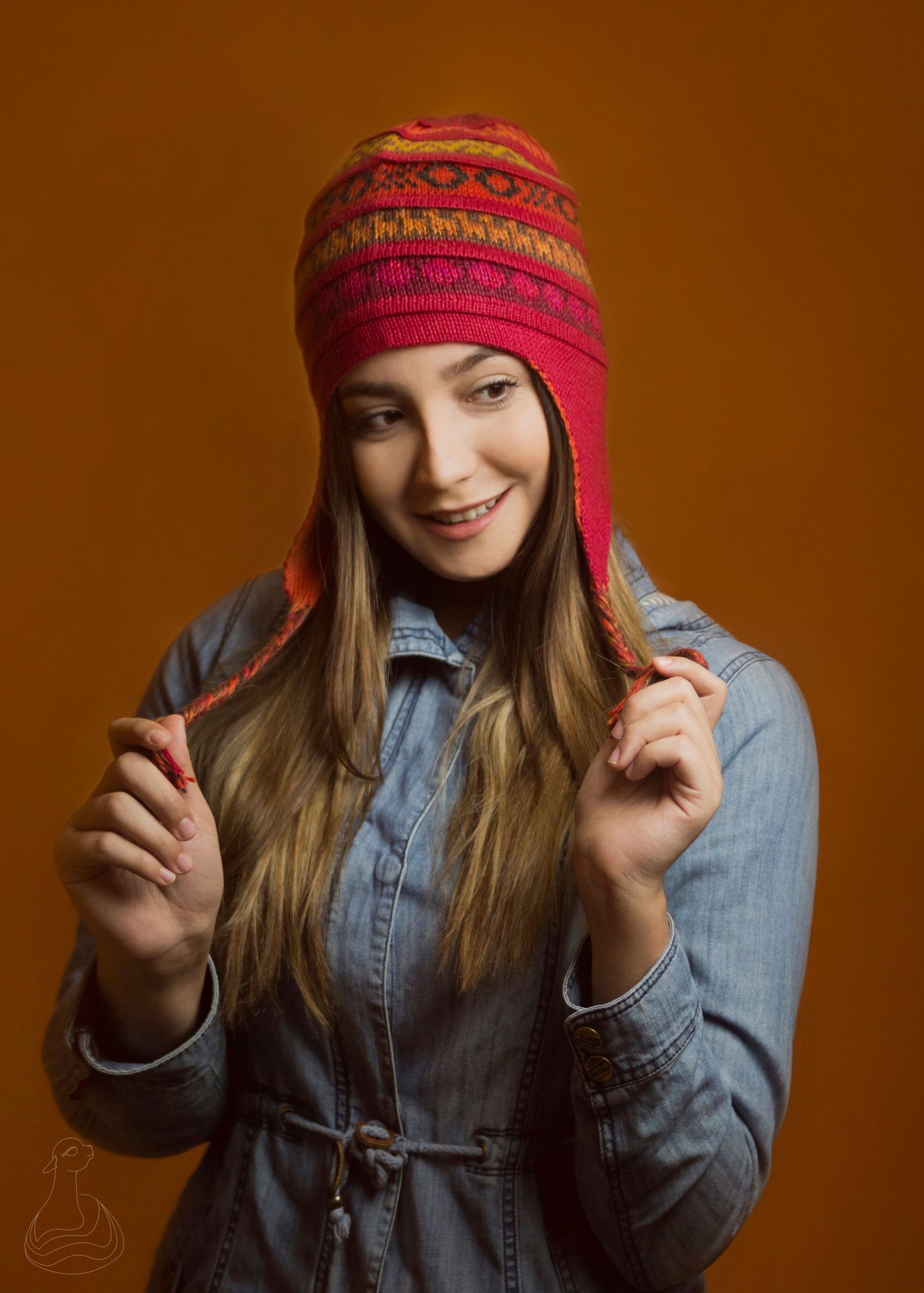 ALPACA CHULLO | Reversible Double-Level Peruvian Alpaca Chullo