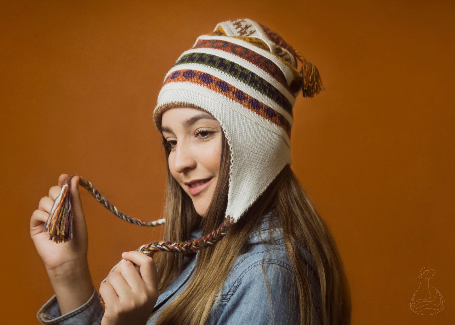 ALPACA CHULLO | Reversible Double-Level Peruvian Alpaca Chullo