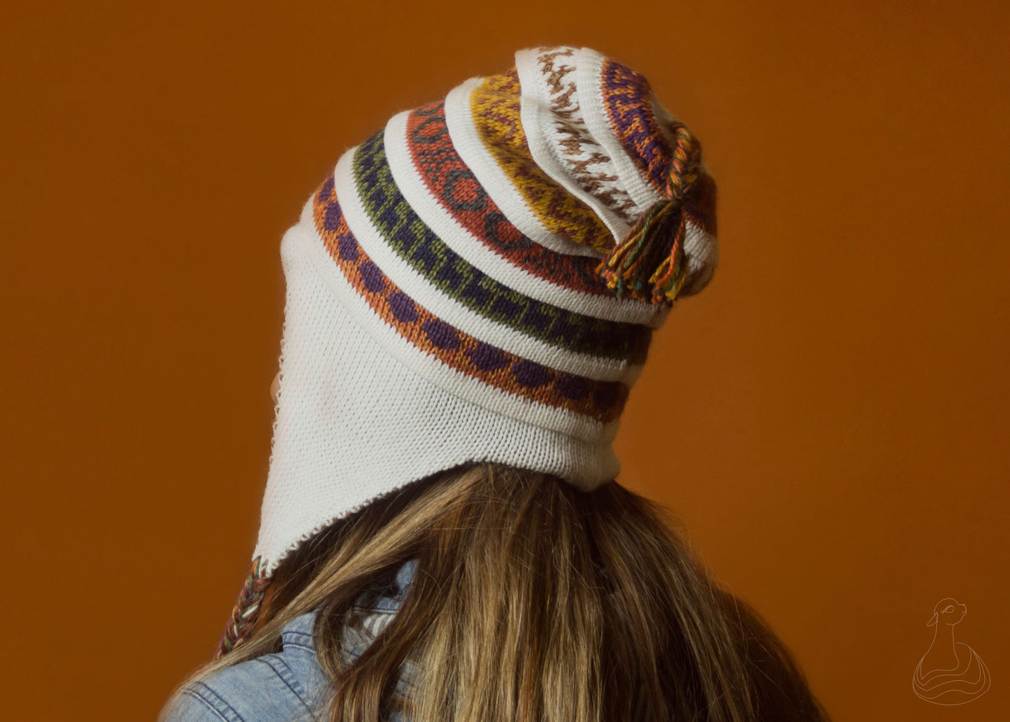 ALPACA CHULLO | Reversible Double-Level Peruvian Alpaca Chullo