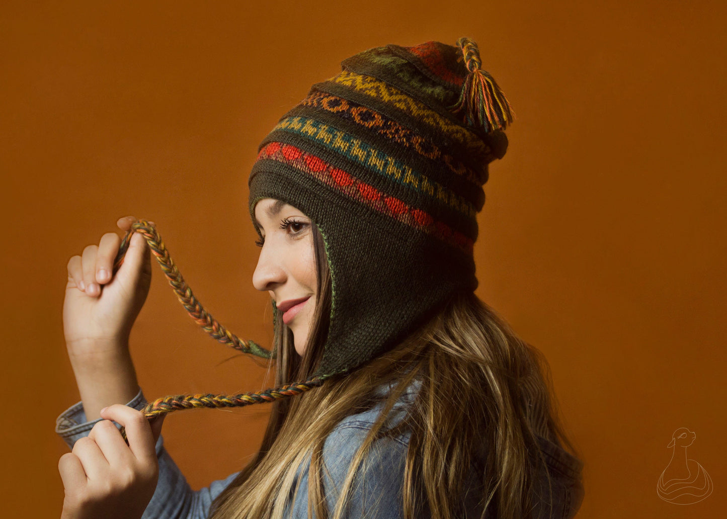 ALPACA CHULLO | Reversible Double-Level Peruvian Alpaca Chullo