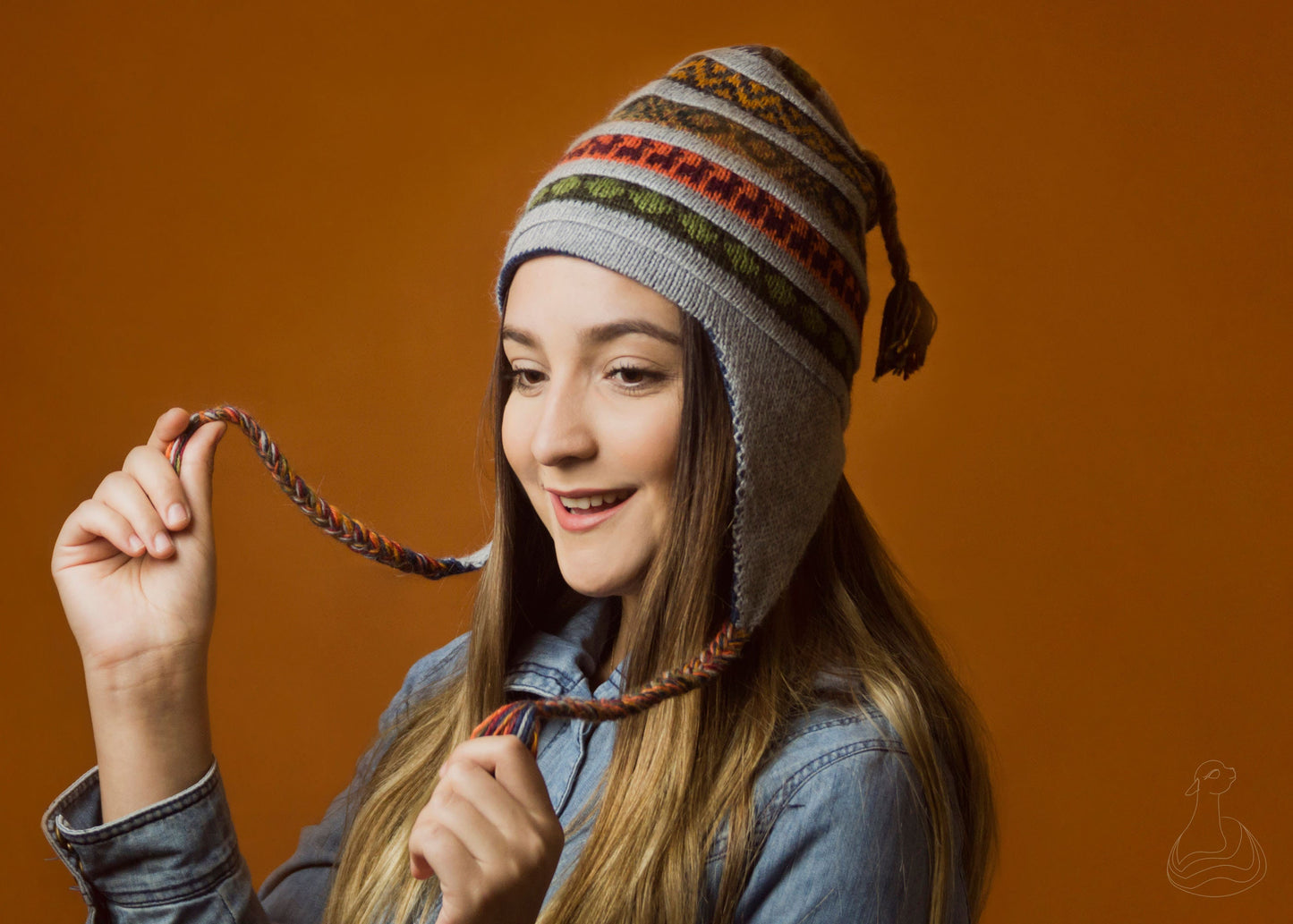 ALPACA CHULLO | Reversible Double-Level Peruvian Alpaca Chullo