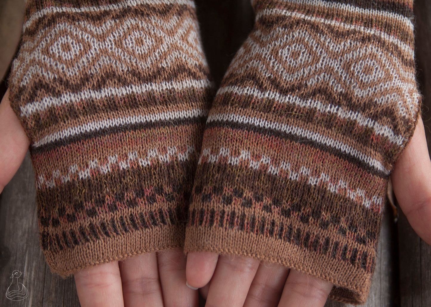 Baby Alpaca Wrist Warmers | Fingerless Gloves | 100% Baby Alpaca Mittens | Peruvian Style