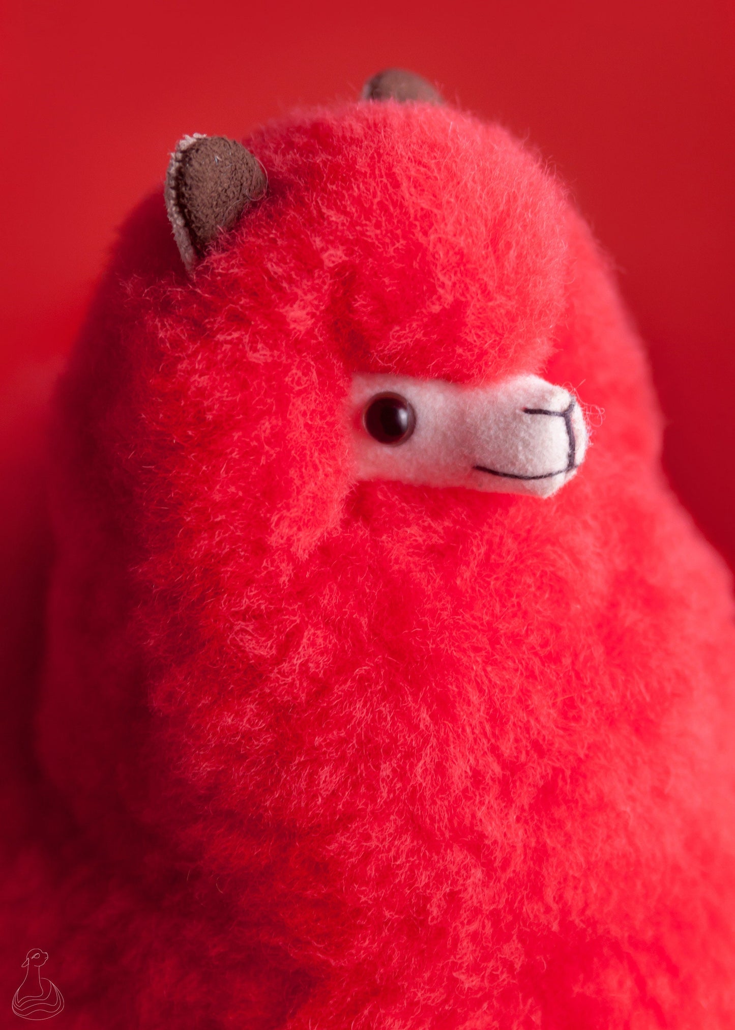 ALPACA FUR TOY | Alpaca Stuffed Plush | Handcrafted Hypoallergenic Doll