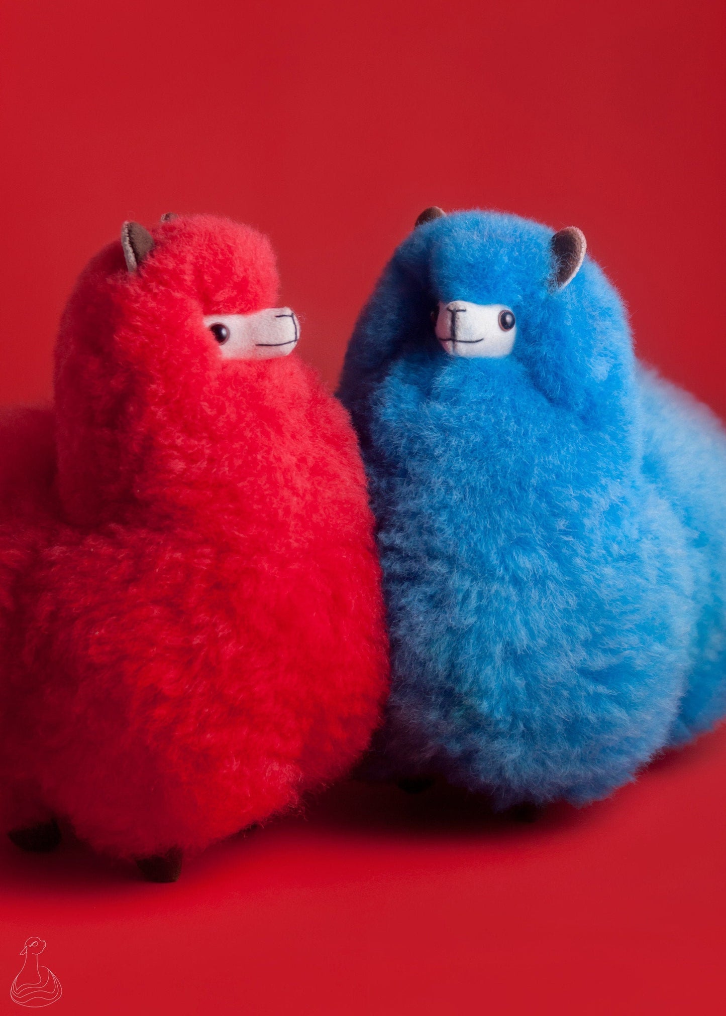 ALPACA FUR TOY | Alpaca Stuffed Plush | Handcrafted Hypoallergenic Doll