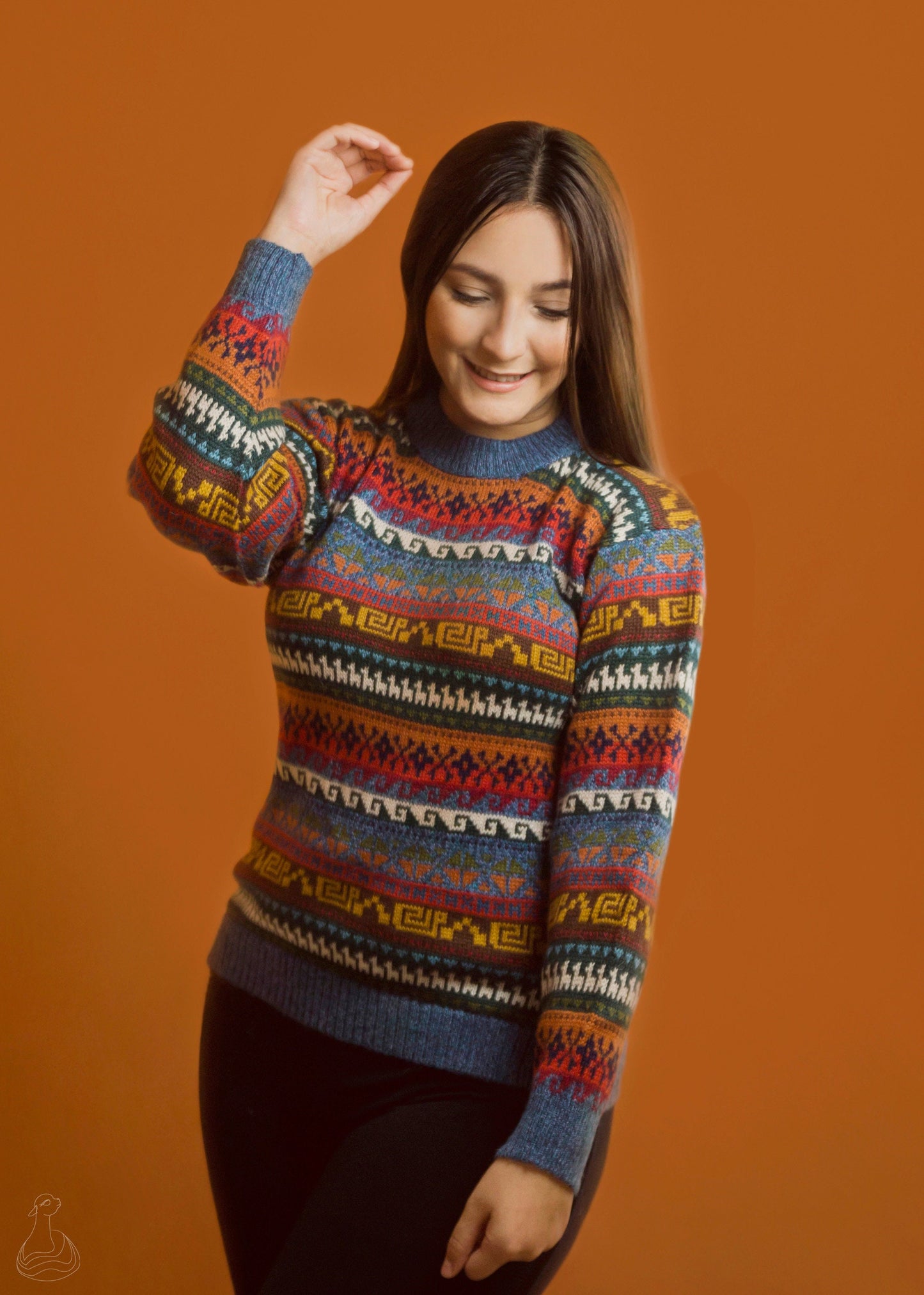 ALPACA SWEATER | Handcrafted Unisex Sweater Peruvian Design