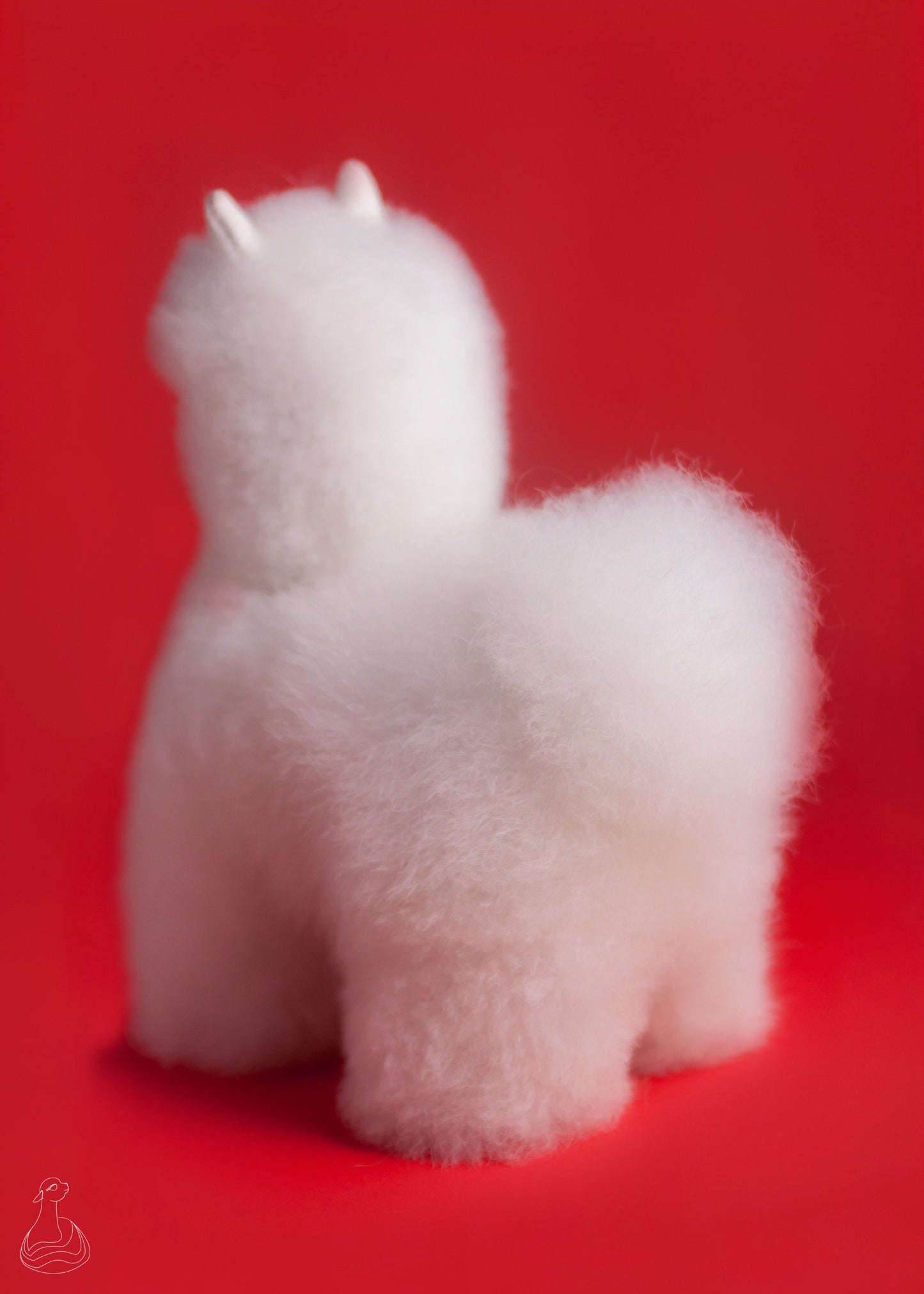 ALPACA FUR TOY | Royal Alpaca Fur Stuffed Plush | Ultra Soft Fur Máximum Grade | Handcrafted Hypoallergenic Toy