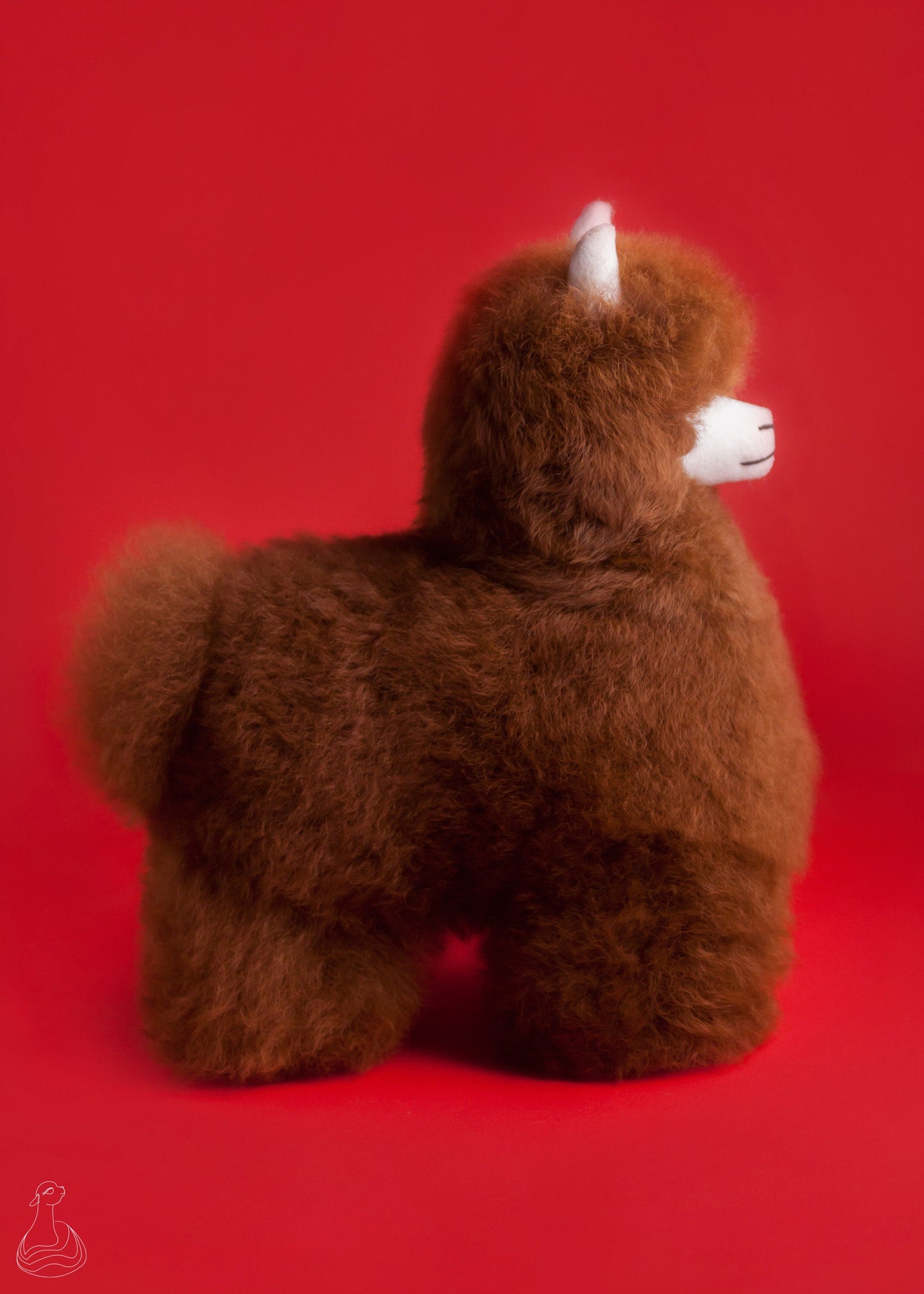 ALPACA FUR TOY | Royal Alpaca Fur Stuffed Plush | Ultra Soft Fur Máximum Grade | Handcrafted Hypoallergenic Toy