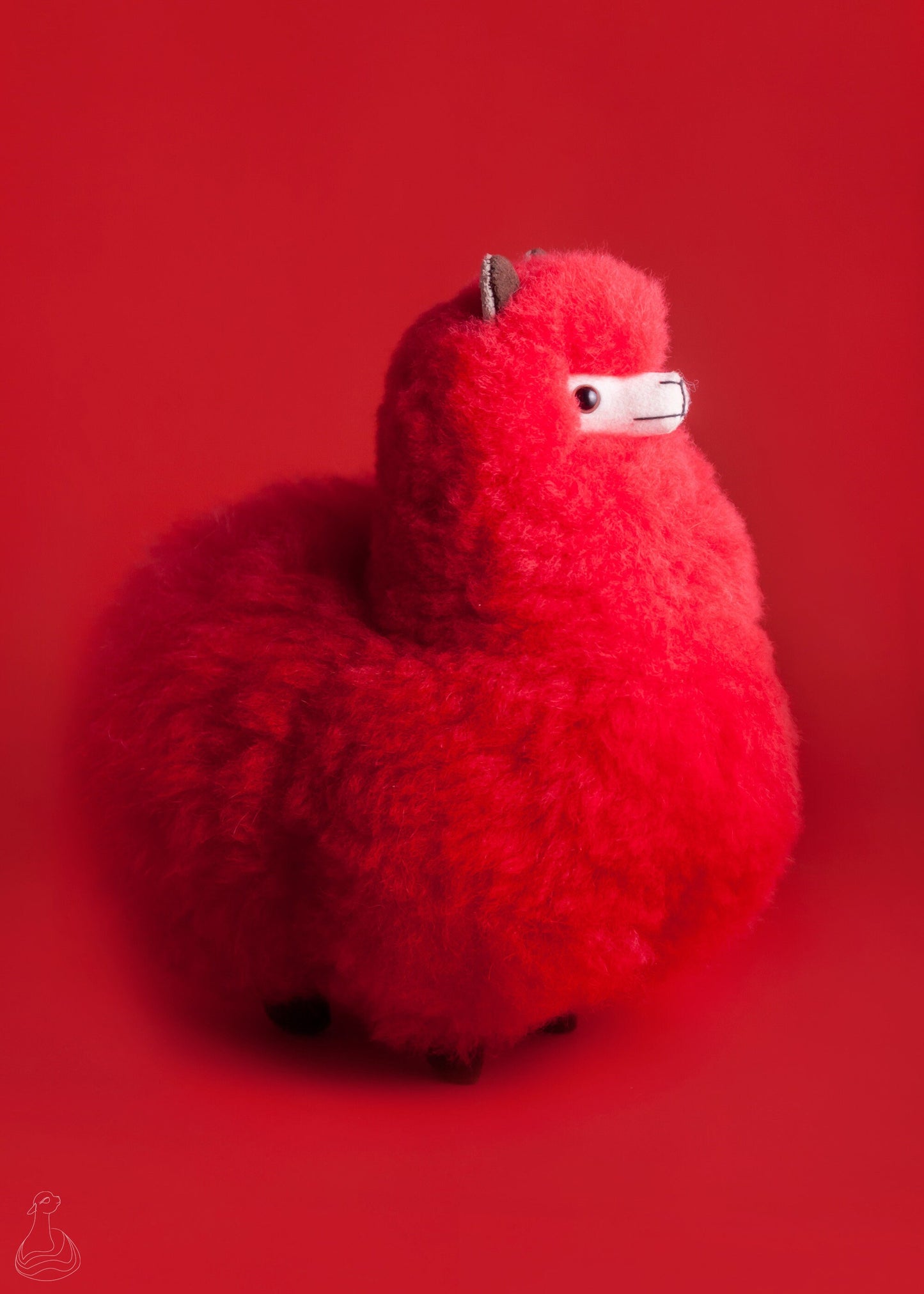 ALPACA FUR TOY | Alpaca Stuffed Plush | Handcrafted Hypoallergenic Doll