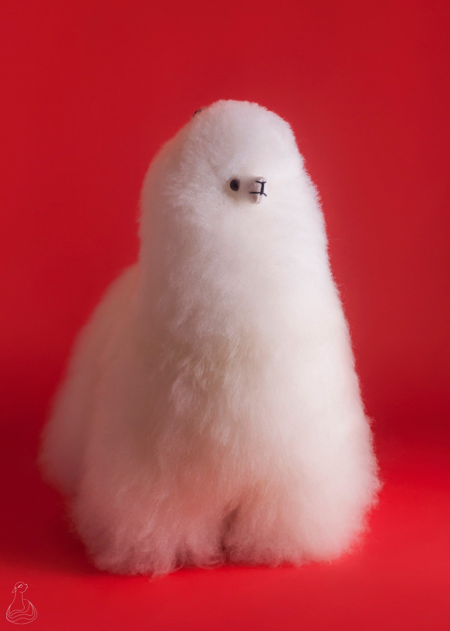BABY ALPACA FUR TOY | Natural Colors Handcrafted Baby Alpaca Fur Stuffed Plush