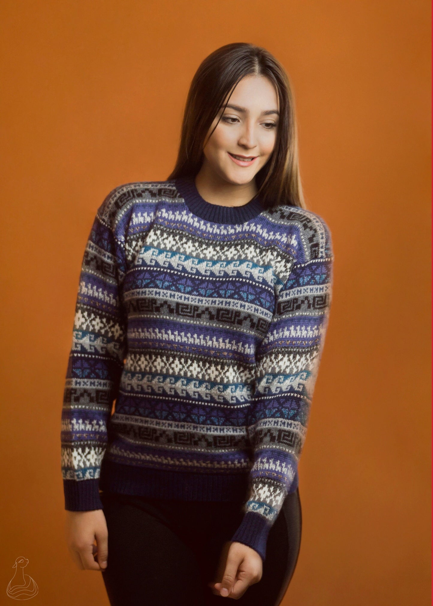ALPACA SWEATER | Handcrafted Unisex Sweater Peruvian Design