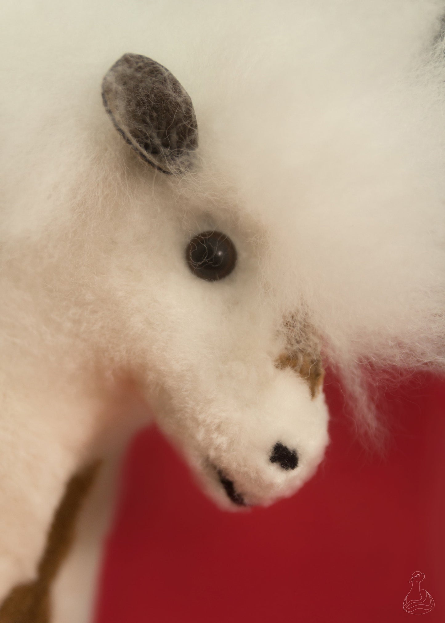 ALPACA FUR TOY | Horse Stuffed Plush | Handmade Hypoallergenic Doll
