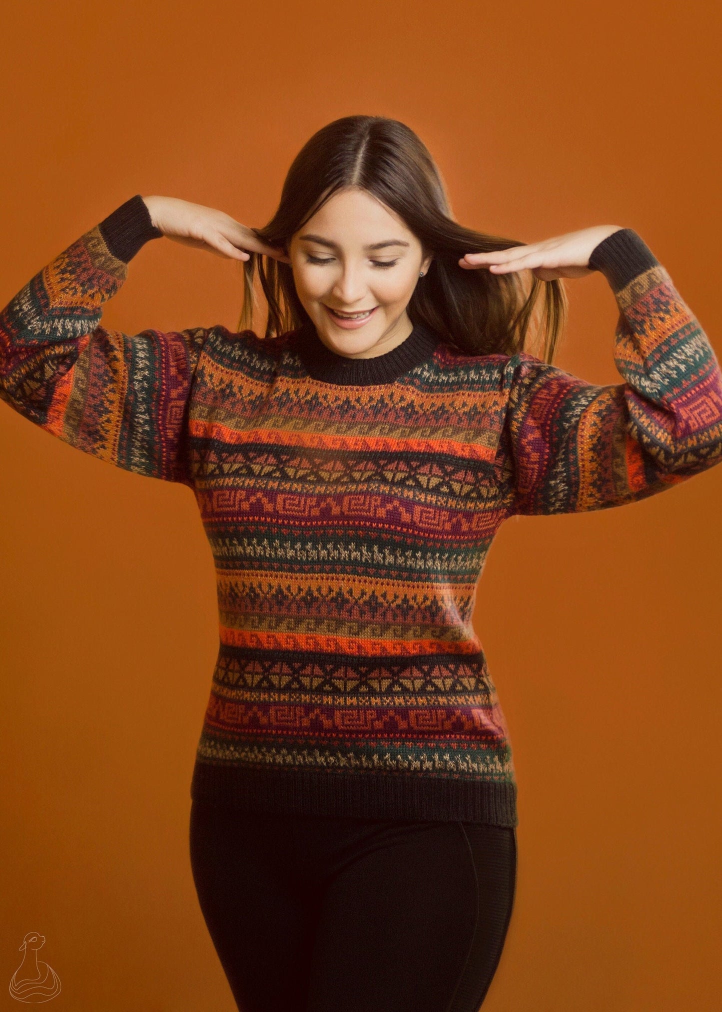 ALPACA SWEATER | Handcrafted Unisex Sweater Peruvian Design