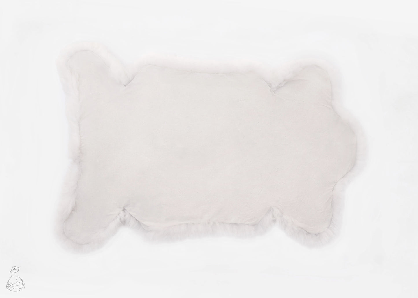 Tapis en fourrure d'alpaga | Tapis luxueux en peau d'alpaga naturelle | Élégance artisanale
