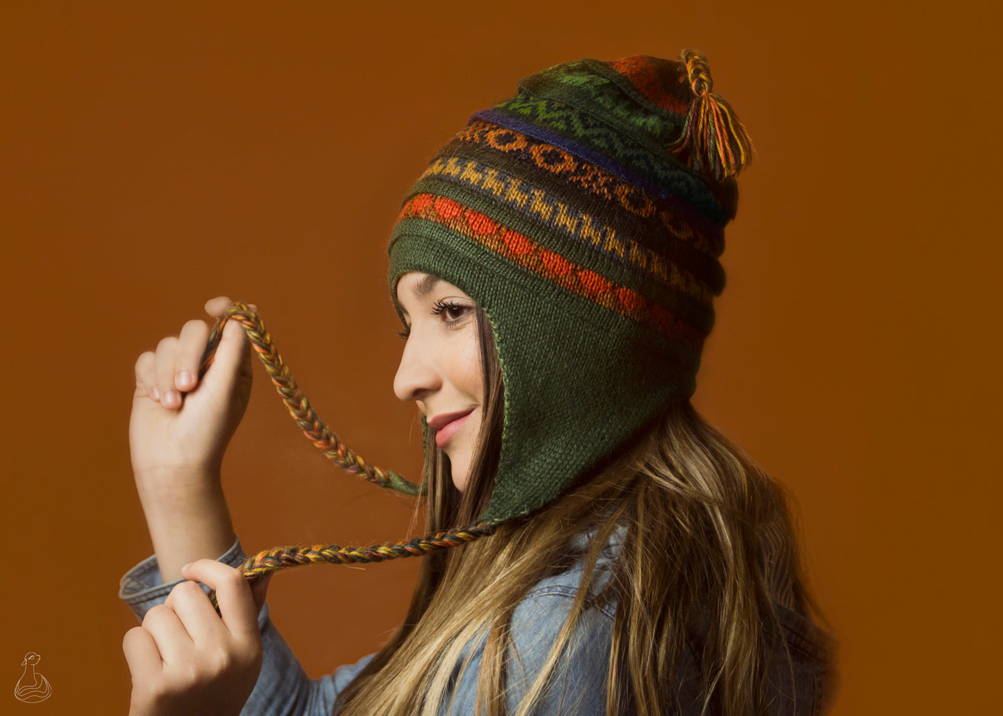 ALPACA CHULLO | Reversible Double-Level Peruvian Alpaca Chullo