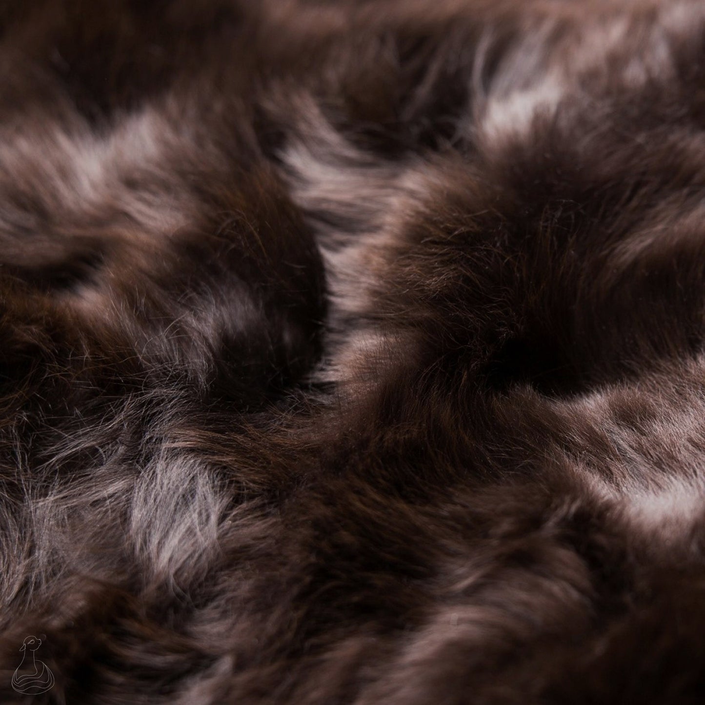BABY ALPACA FUR BLANKET | Luxury Dark Chocolate Baby Alpaca Fur Throw