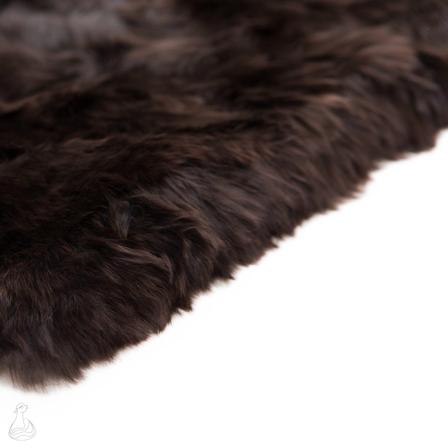 BABY ALPACA FUR BLANKET | Luxury Dark Chocolate Baby Alpaca Fur Throw