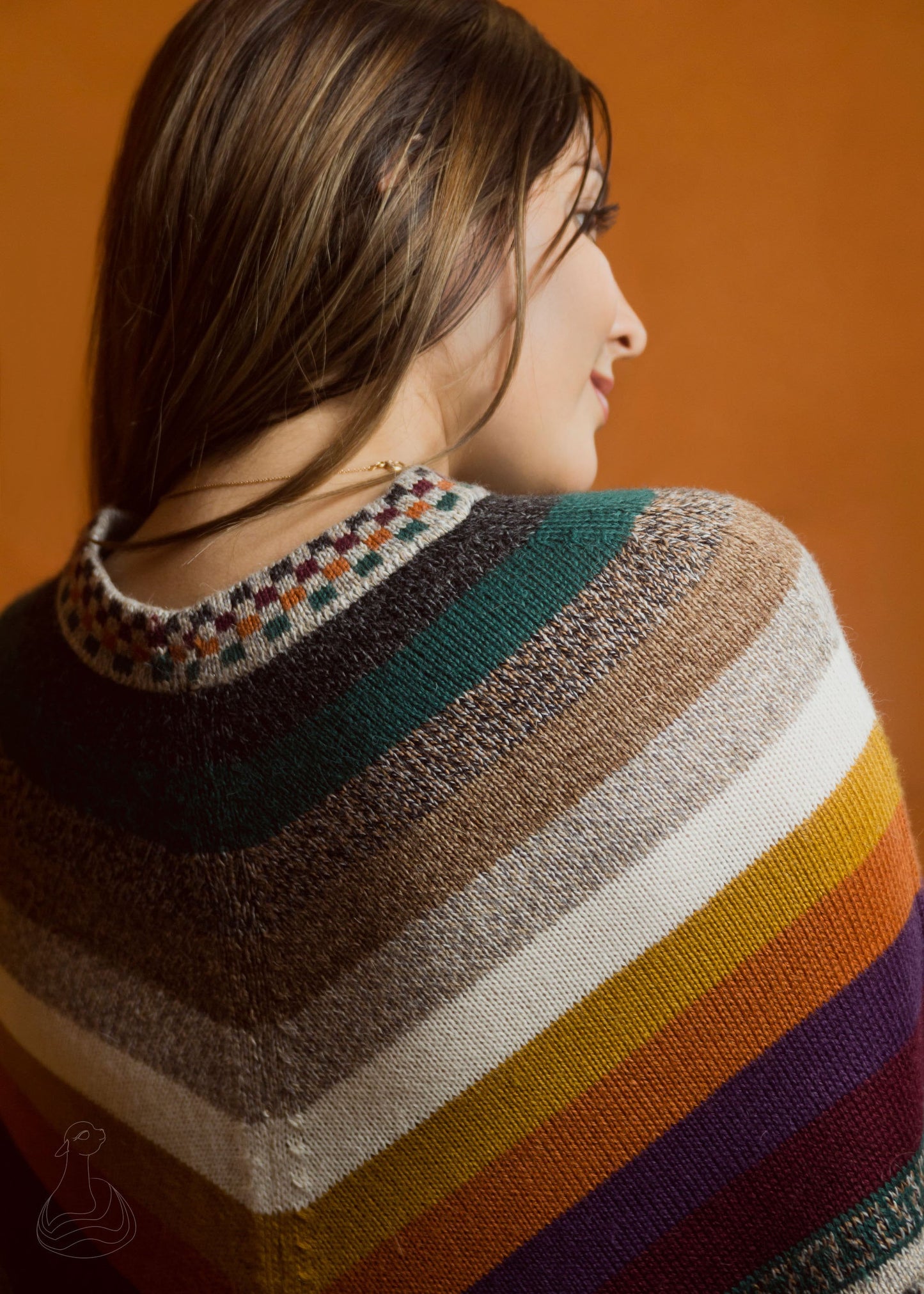 ALPACA PONCHO | Luxury Alpaca Peruvian Poncho Unisex | Alpaca Poncho Bell Shape