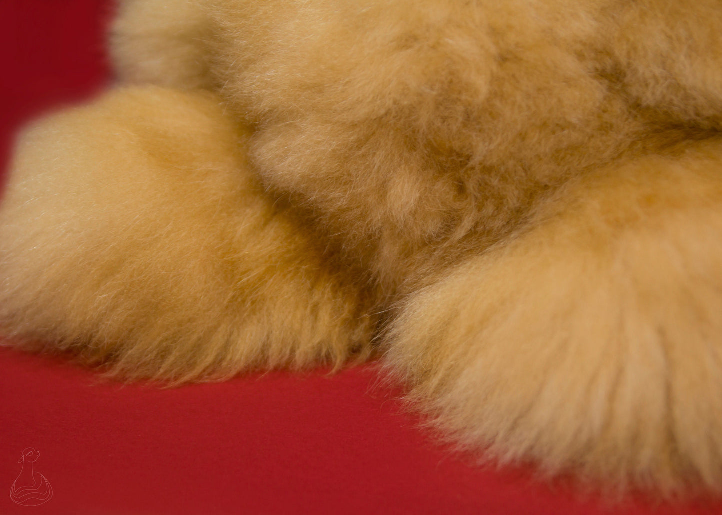 BABY ALPACA FUR TOY | Teddy Bear Baby Alpaca Fur Stuffed Plush