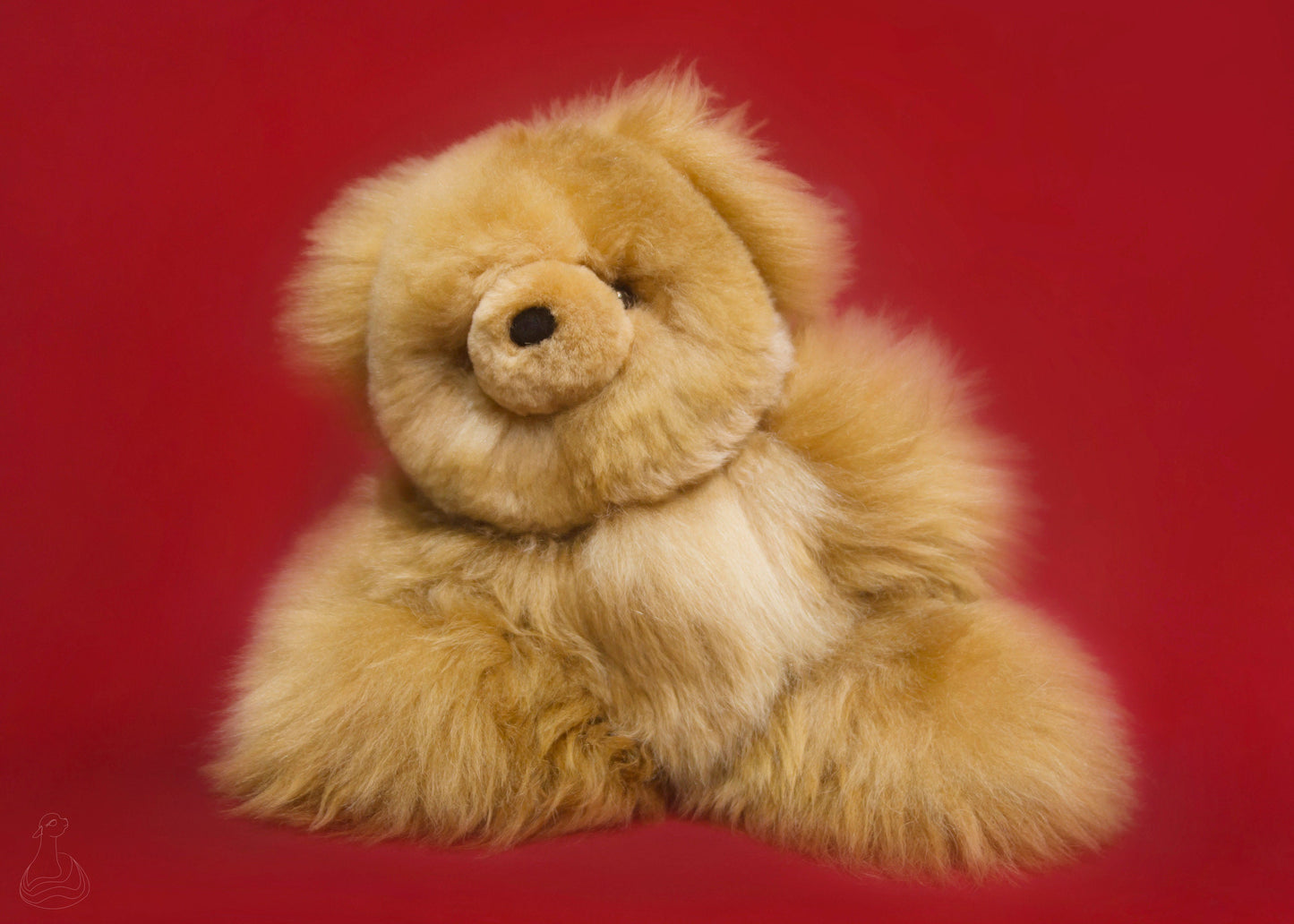 BABY ALPACA FUR TOY | Teddy Bear Baby Alpaca Fur Stuffed Plush