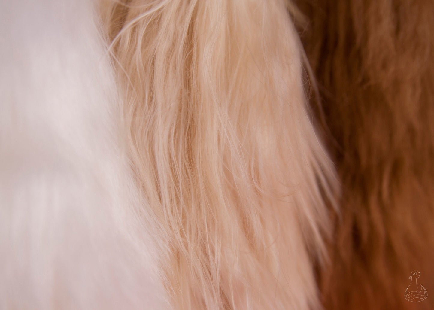 ALPACA FUR TOY | Baby Alpaca Suri Fur Stuffed Plush | Handcrafted Hypoallergenic Doll