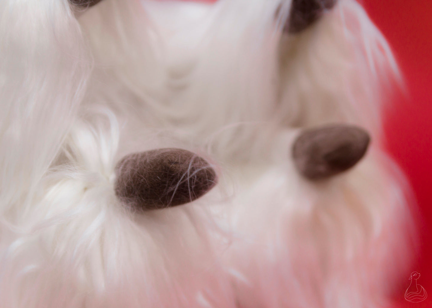 ALPACA FUR TOY | Baby Alpaca Suri Fur Stuffed Plush | Handcrafted Hypoallergenic Doll