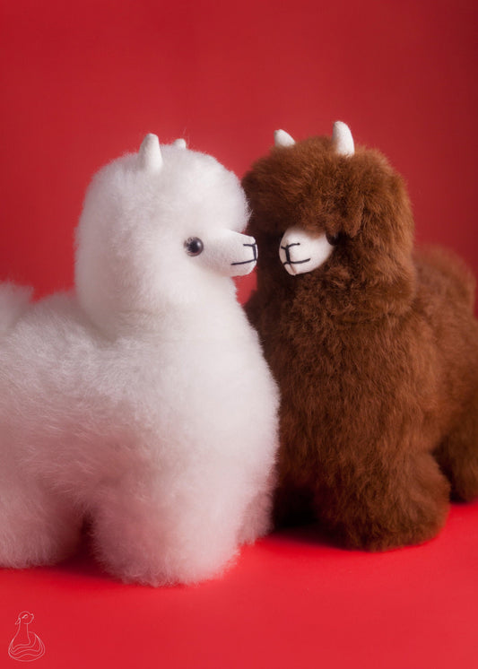ALPACA FUR TOY | Royal Alpaca Fur Stuffed Plush | Ultra Soft Fur Máximum Grade | Handcrafted Hypoallergenic Toy
