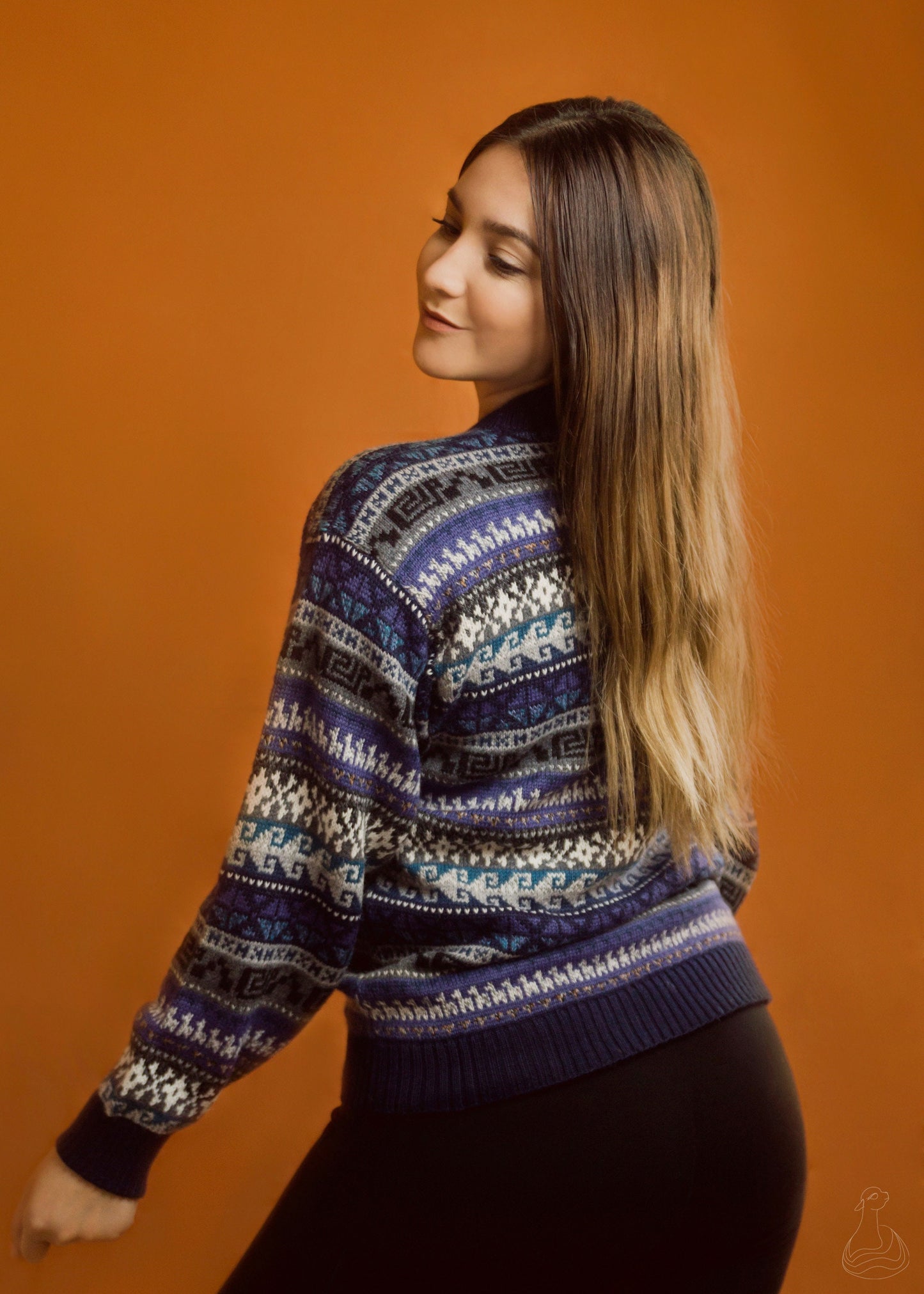 ALPACA SWEATER | Handcrafted Unisex Sweater Peruvian Design