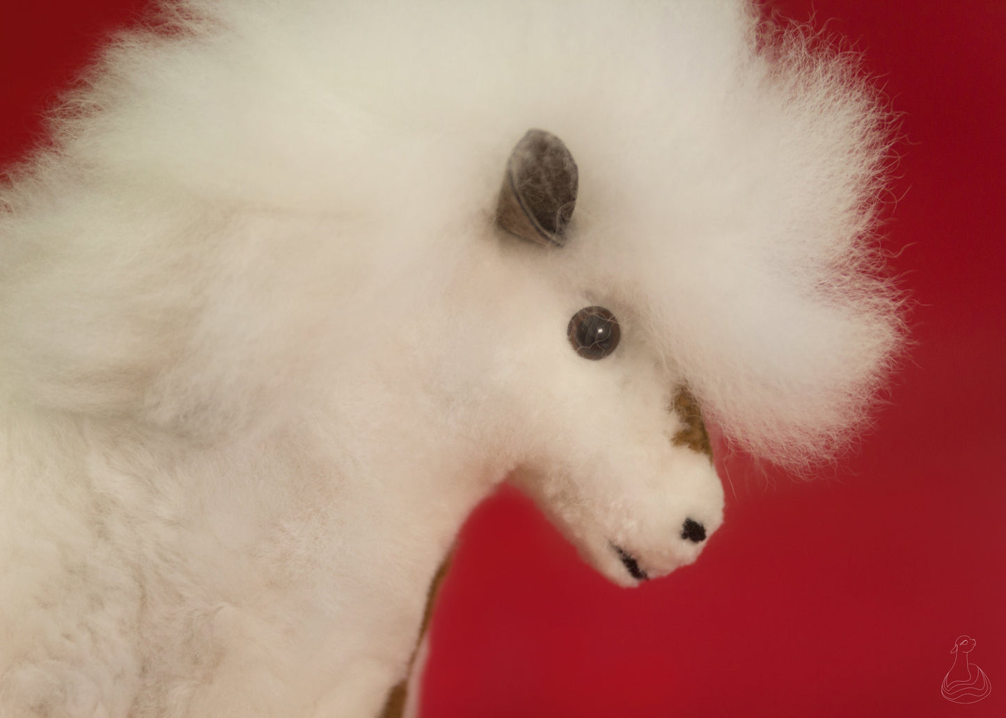 JOUET EN FOURRURE D'ALPAGA | Peluche en peluche de cheval | Poupée hypoallergénique faite à la main