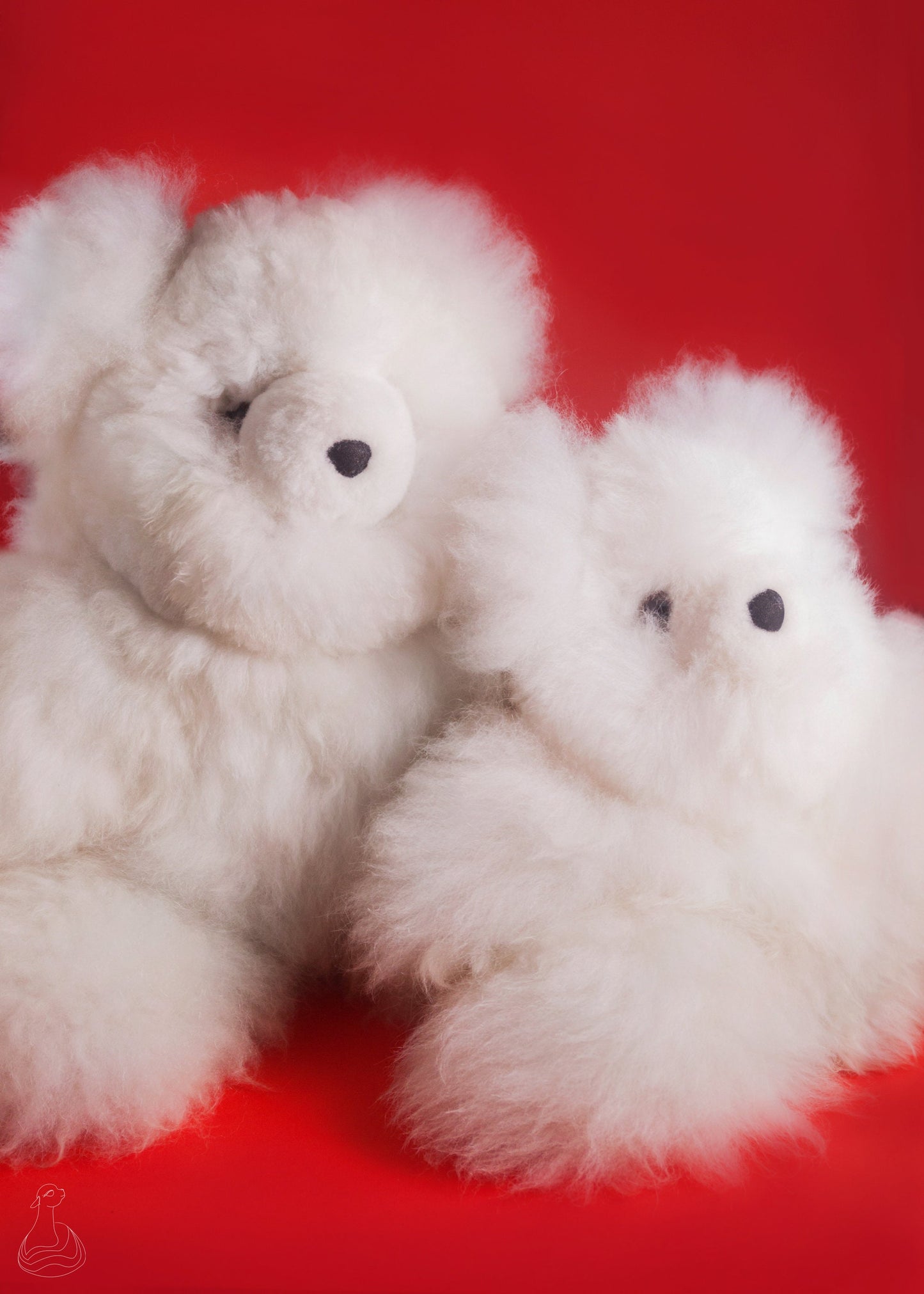 BABY ALPACA FUR TOY | Teddy Bear Baby Alpaca Fur Stuffed Plush