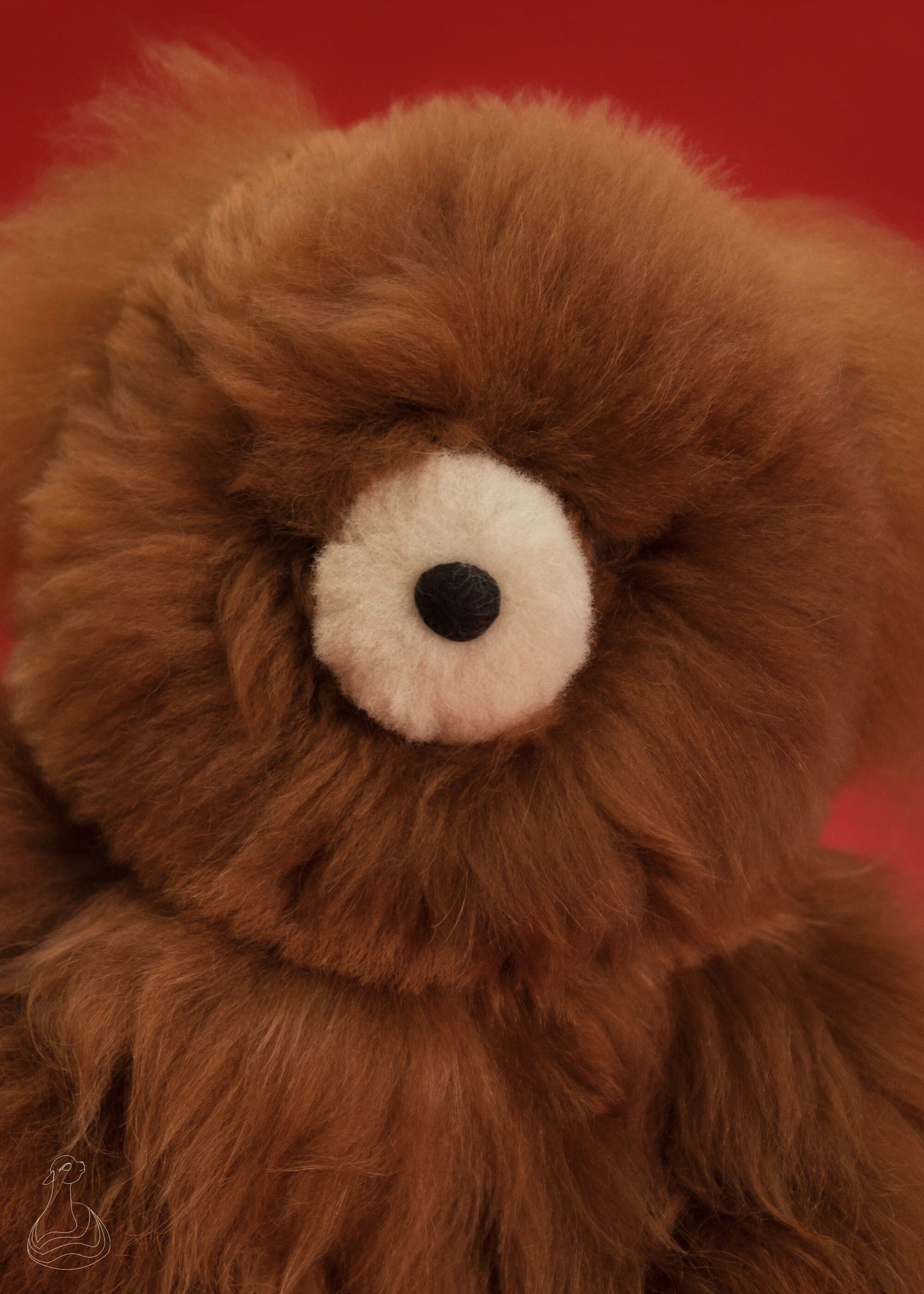 BABY ALPACA FUR TOY | Teddy Bear Baby Alpaca Fur Stuffed Plush