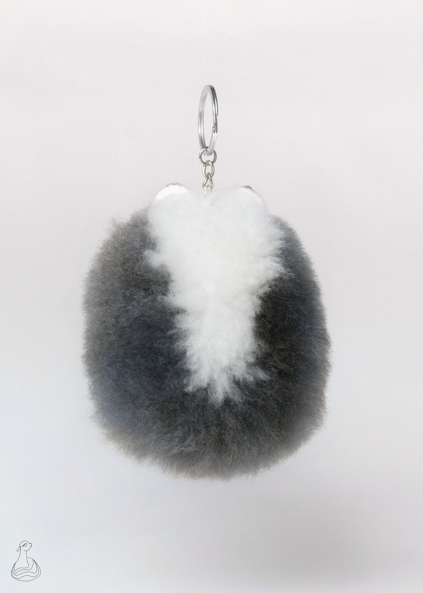 ALPACA FUR KEYCHAIN | Handcrafted Alpaca Fur Stuffed Keyring