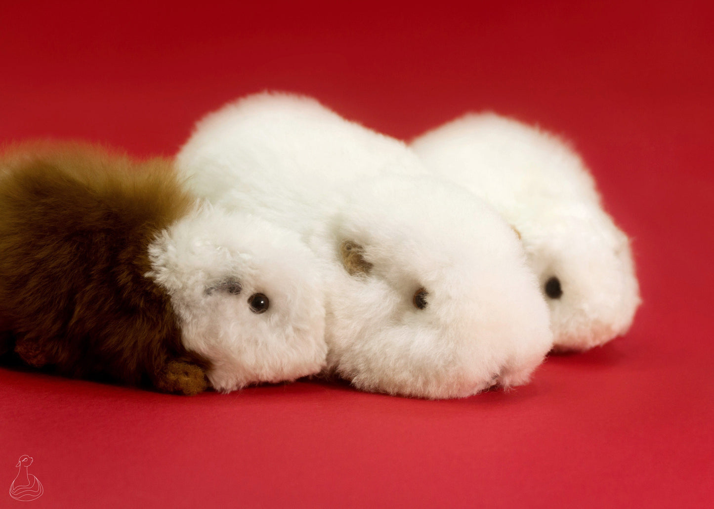 ALPACA FUR TOY | Guinea Pig Stuffed Plush | Handcrafted Hypoallergenic Doll
