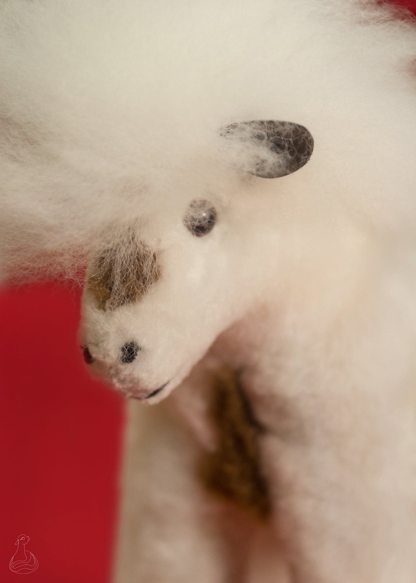 JOUET EN FOURRURE D'ALPAGA | Peluche en peluche de cheval | Poupée hypoallergénique faite à la main