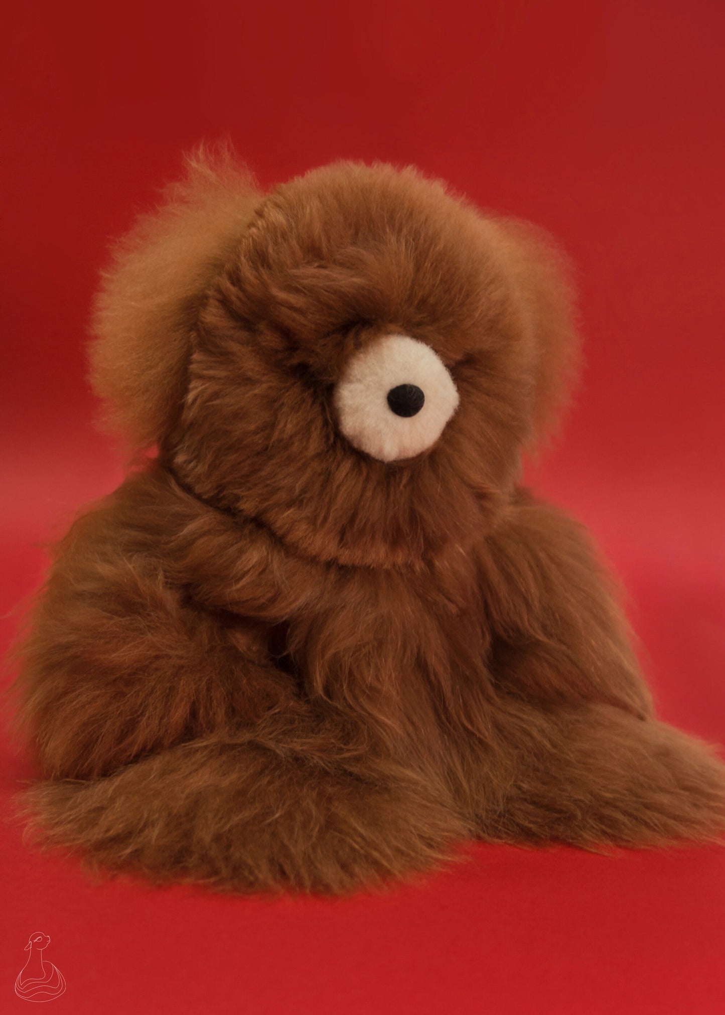 BABY ALPACA FUR TOY | Teddy Bear Baby Alpaca Fur Stuffed Plush