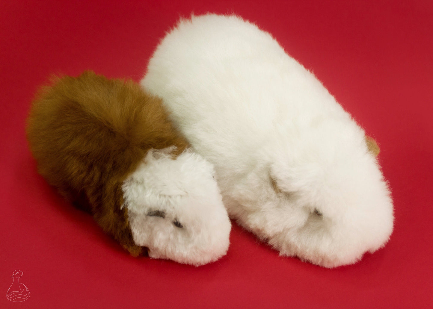 ALPACA FUR TOY | Guinea Pig Stuffed Plush | Handcrafted Hypoallergenic Doll