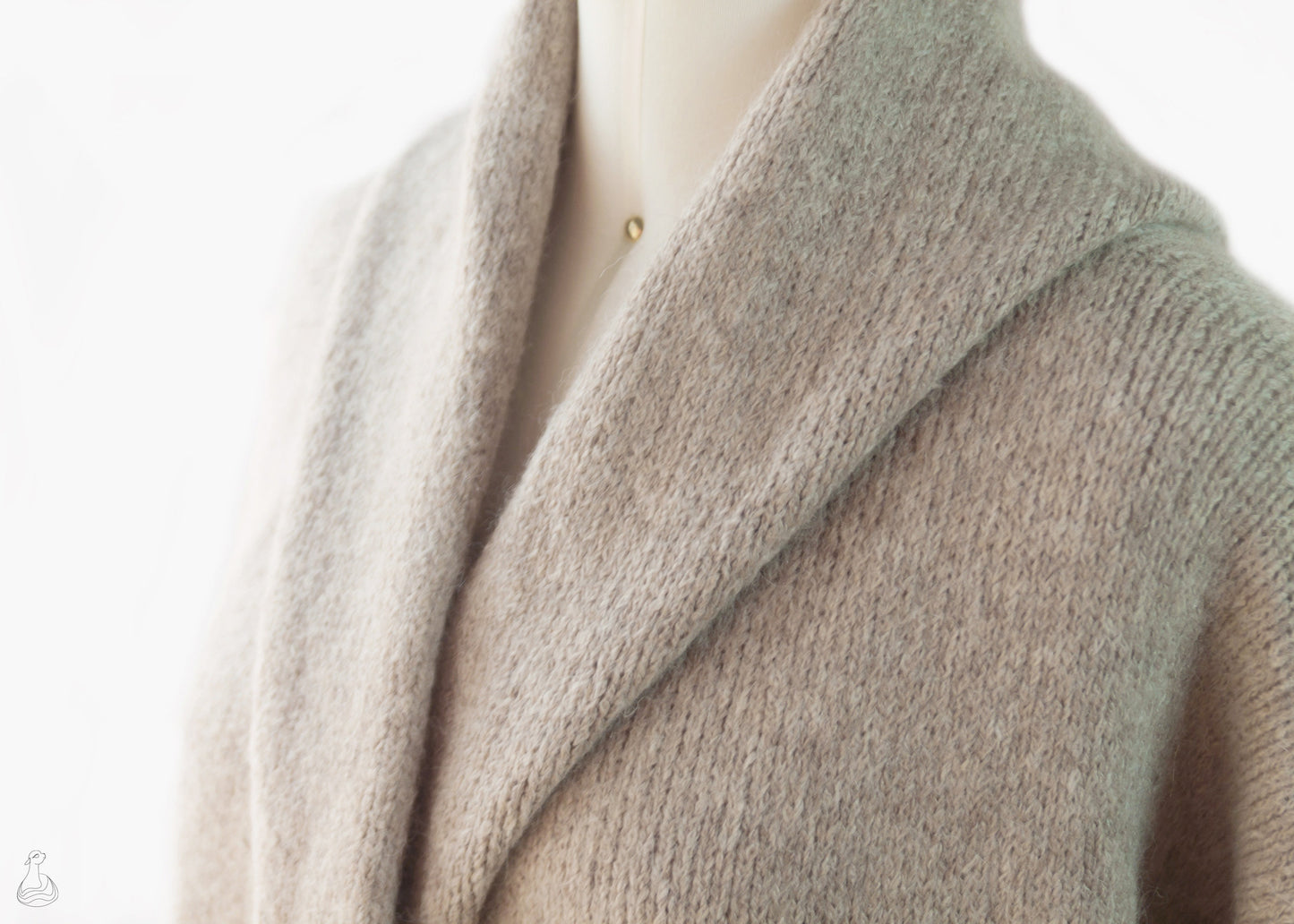 Baby Alpaca Hooded Capote Coat | Baby Alpaca  & Merino Wool Cardigan | Luxury Peruvian Hand-Made