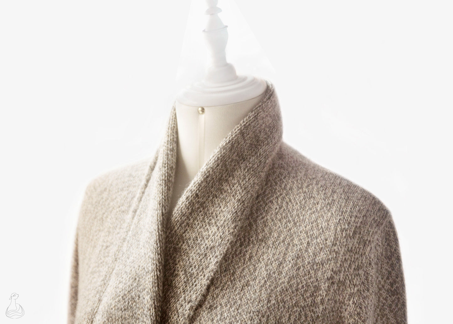 ALPACA CARDIGAN | Alpaca & Merino Wool Cardigan Coat